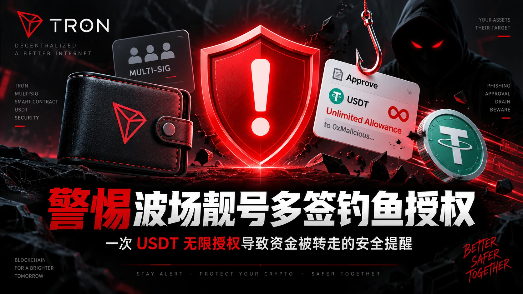 警惕购买波场靓号地址后的&ldquo;多签陷阱&rdquo;：一次 USDT 无限授权导致资金被转走的真实经历｜账号批发与安全使用参考